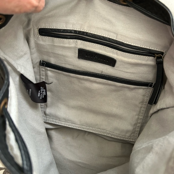 $248 Day & Mood Black Leather Backpack main image 11